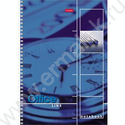 Тетрадь  80л А4 клетка/спираль "OfficeLine" /лак/ | Фото 2