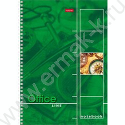 Тетрадь  80л А4 клетка/спираль "OfficeLine" /лак/ | Фото 3