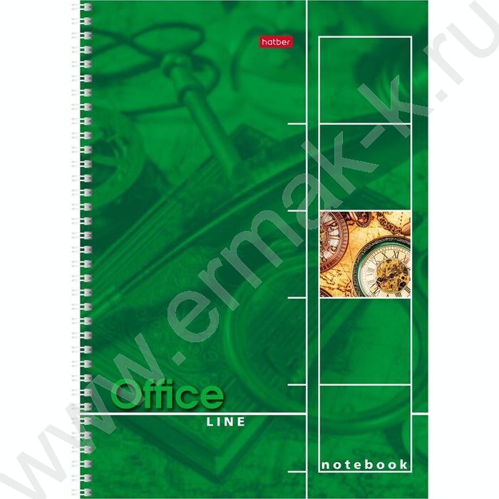 Тетрадь  80л А4 клетка/спираль "OfficeLine" /лак/ | Фото 3