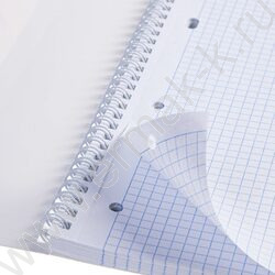 Тетрадь  80л А4 клетка/спираль "OfficeLine" /лак/ | Фото 6