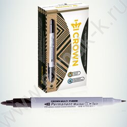 Маркер перм. /черный/ двустор.2мм/4мм круг "Multi Marker Twin"    | Фото 2