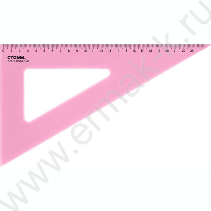 Треугольник пл. 30*23см цв прозр. | Фото 3