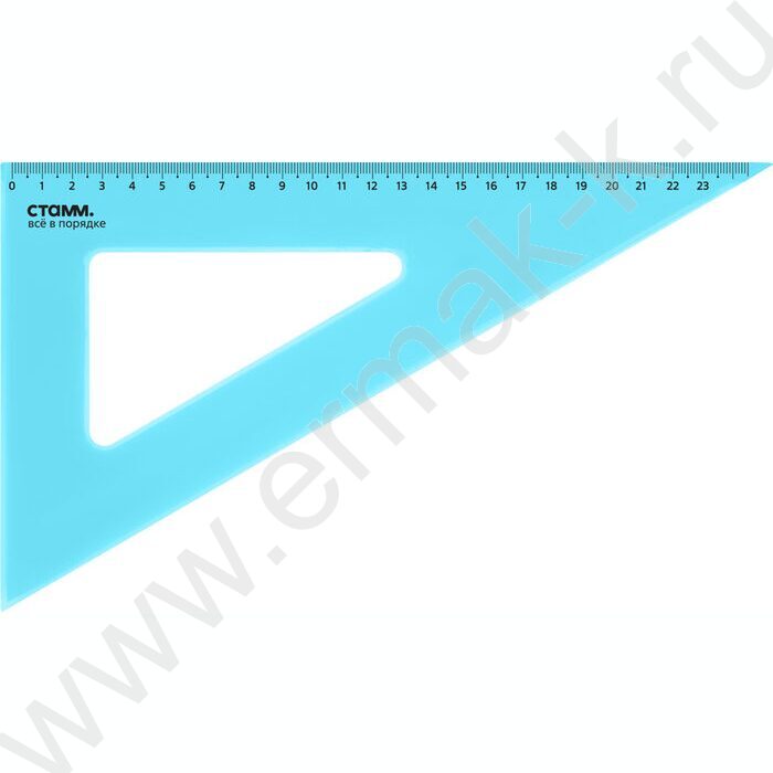 Треугольник пл. 30*23см цв прозр. | Фото 5