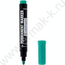 Маркер перм. /зеленый/ 2,5мм круг | Фото 1