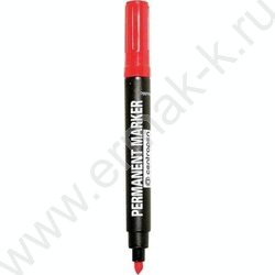 Маркер перм. /красный/ 4,6мм косой | Фото 1