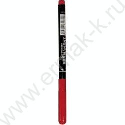 Маркер перм. /красный/ 1мм круг | Фото 1