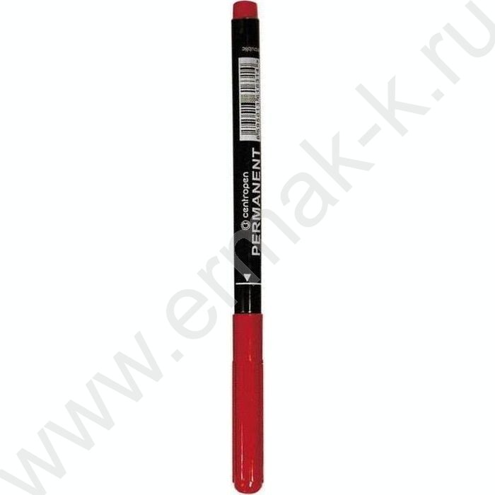 Маркер перм. /красный/ 1мм круг | Фото 1