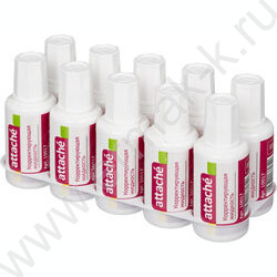 Штрих-корректор 20мл на растворителе с кисточкой | Фото 3