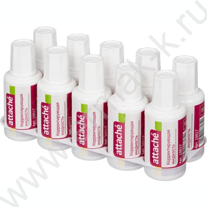 Штрих-корректор 20мл на растворителе с кисточкой | Фото 3