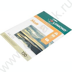 Бумага А4 "Lomond" 120г/мкв  25л матовая одностор. | Фото 1