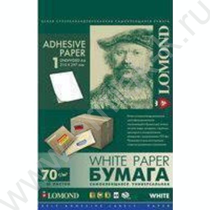 Этикетки самокл А4 неделенная /50л 70г | Фото 1