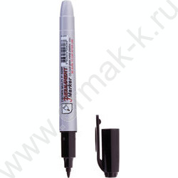 Маркер перм. /черный/ 1мм круг "Multi Marker Super Slim" | Фото 1