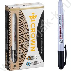 Маркер перм. /черный/ 1мм круг "Multi Marker Super Slim" | Фото 2