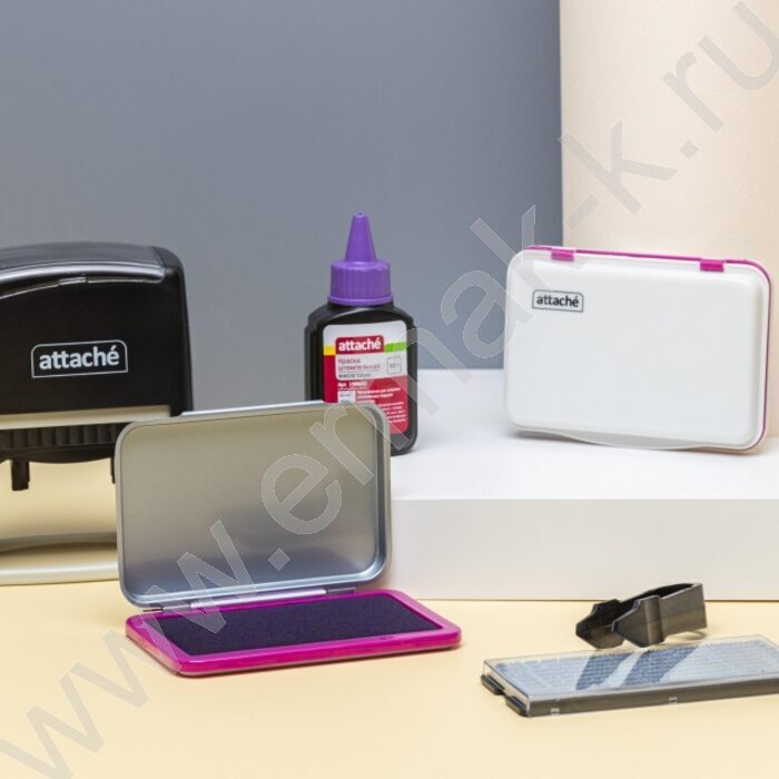 Штемпельная краска 45мл фиолетовая | Фото 5