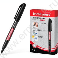 Маркер перм. линер /черный/ 0,6мм FP-50   | Фото 2