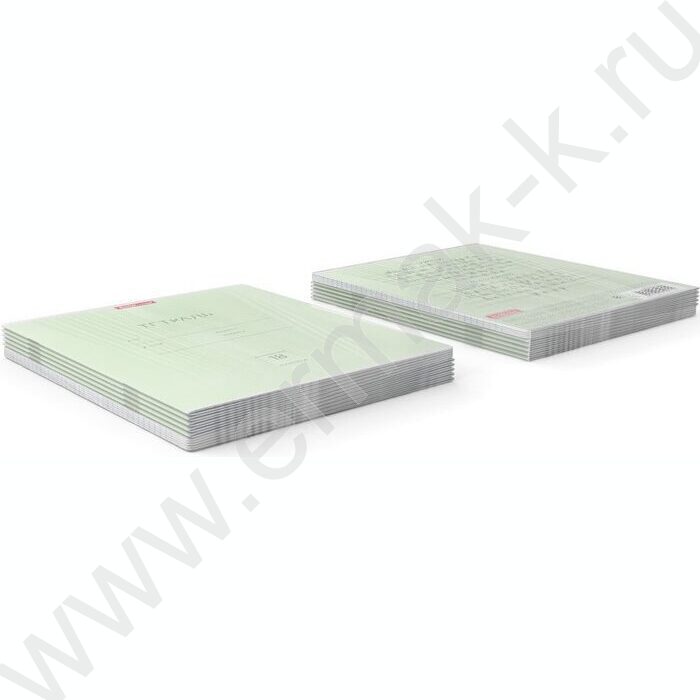 Тетрадь  18л линейка "Классика" зеленый | Фото 3