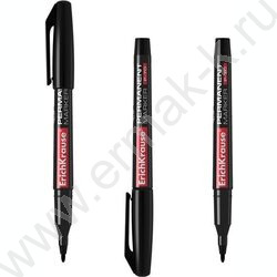 Маркер перм. CD,DVD, OHP пленка /черный/ 1мм круг P-70   | Фото 1