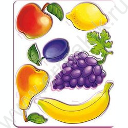 Трафарет "Фрукты" | Фото 1