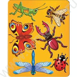 Трафарет "Насекомые" | Фото 1