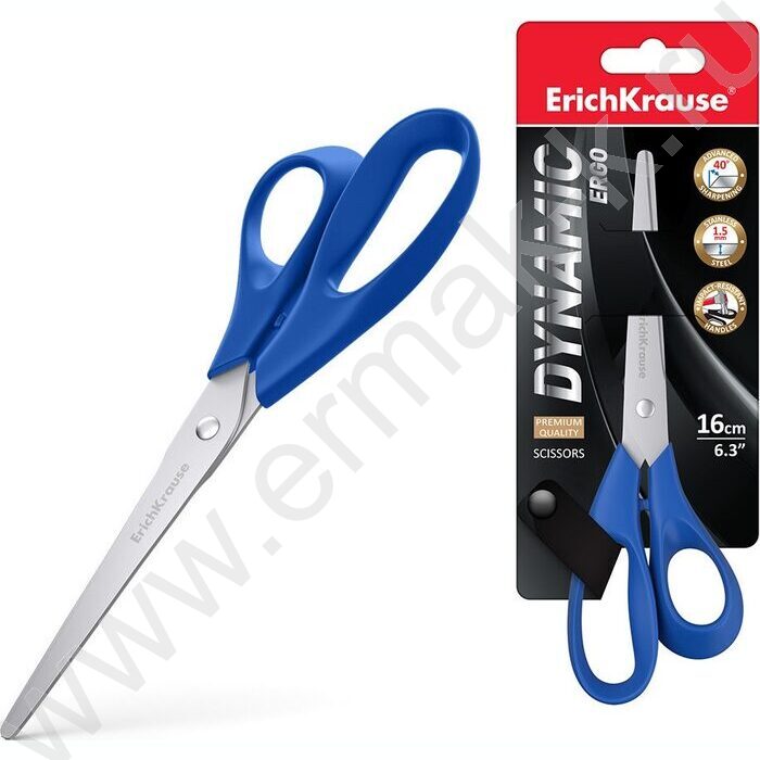 Ножницы 16см Dynamic /ассорти /европодвес | Фото 2