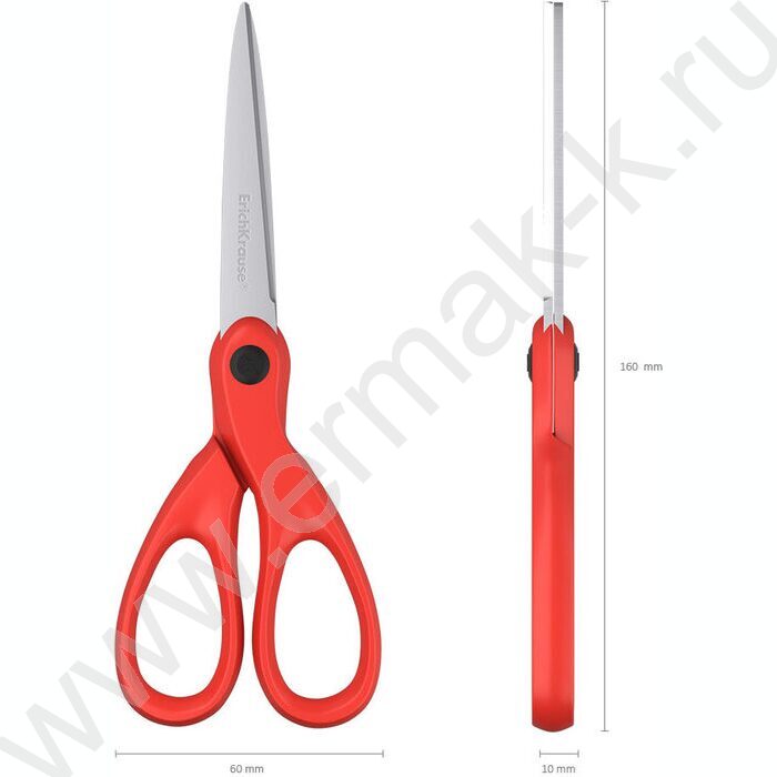 Ножницы 16см Unity /красные /европодвес | Фото 4