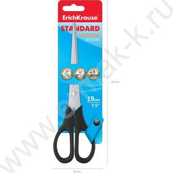 Ножницы 19см EasyCut /чёрные /европодвес | Фото 5