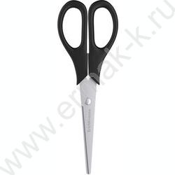 Ножницы 13,5см EasyCut /чёрные /европодвес | Фото 1