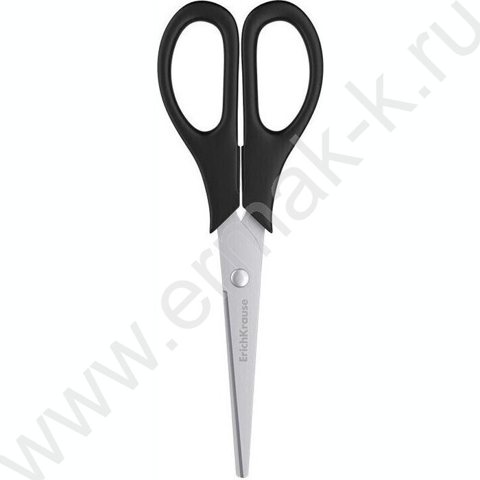 Ножницы 13,5см EasyCut /чёрные /европодвес | Фото 1