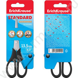 Ножницы 13,5см EasyCut /чёрные /европодвес | Фото 3