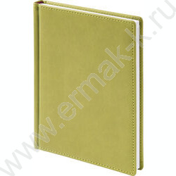 Ежедневник н/дат А5 136л Velvet оливковый  | Фото 1