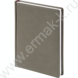 Ежедневник н/дат А5 136л Velvet серый   | Фото 1