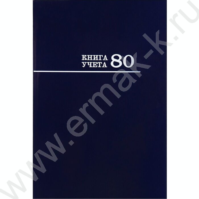 Книга Учёта  80л клетка тв.обл. офсет | Фото 2