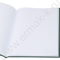 Книга Учёта  80л клетка тв.обл. офсет "Зеленая" | Фото 3