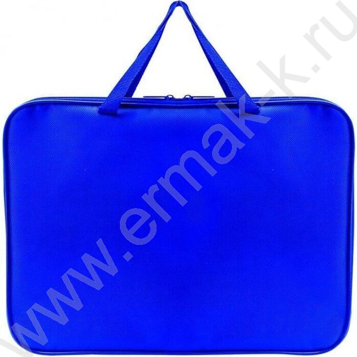 Папка А4 Менеджера, ткань /синяя | Фото 1