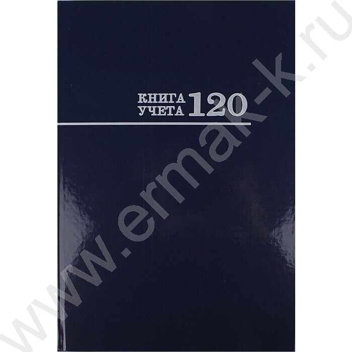 Книга Учёта 120л клетка тв.обл. офсет | Фото 1