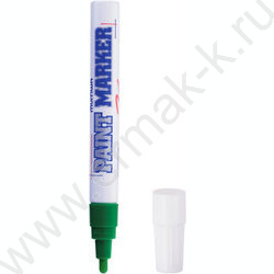 Маркер-краска /зеленый/ 4мм круг /нитро-основа | Фото 1