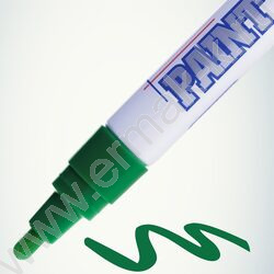 Маркер-краска /зеленый/ 4мм круг /нитро-основа | Фото 3