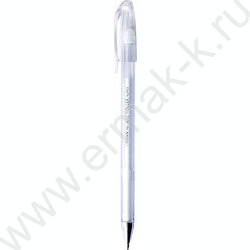 Ручка гелевая белая пастель 0,7мм "Hi-Jell Pastel"   | Фото 1