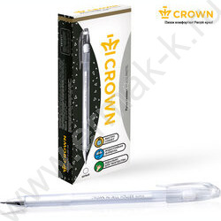 Ручка гелевая белая пастель 0,7мм "Hi-Jell Pastel"   | Фото 5