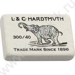 Ластик белый "Elephant" (KIN 300/40) | Фото 1