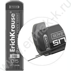 Грифель ч/гр 0,5мм Megapolis /20шт | Фото 3