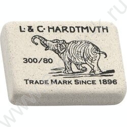 Ластик белый "Elephant" (KIN 300/80) | Фото 1