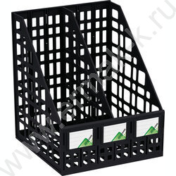 Лоток вертикальный разборный /чёрный,250мм/ 2отд. | Фото 5