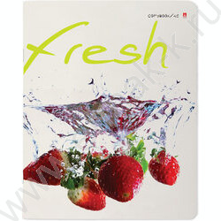 Тетрадь  48л клетка "Фрукты" 5видов | Фото 6