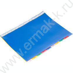 Разделитель листов пластик А4 цифровой 10цв MAXI | Фото 3