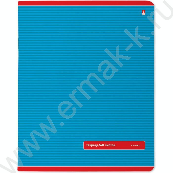 Тетрадь  48л клетка "Классика" /лак/ 5видов | Фото 2