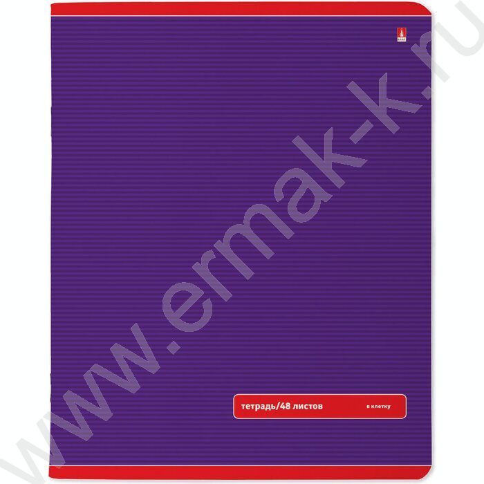 Тетрадь  48л клетка "Классика" /лак/ 5видов | Фото 4