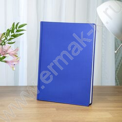 Ежедневник н/дат А4 136л Velvet синий | Фото 3