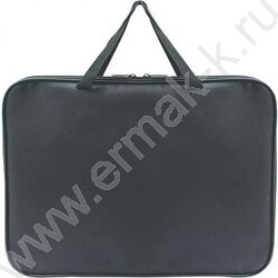 Папка А4 Менеджера, ткань /серая | Фото 1