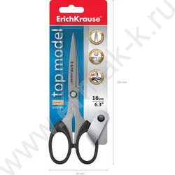 Ножницы 16см Top Model /чёрные /европодвес | Фото 5